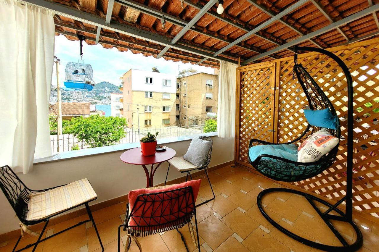 Loi Apartment Sarande Bagian luar foto